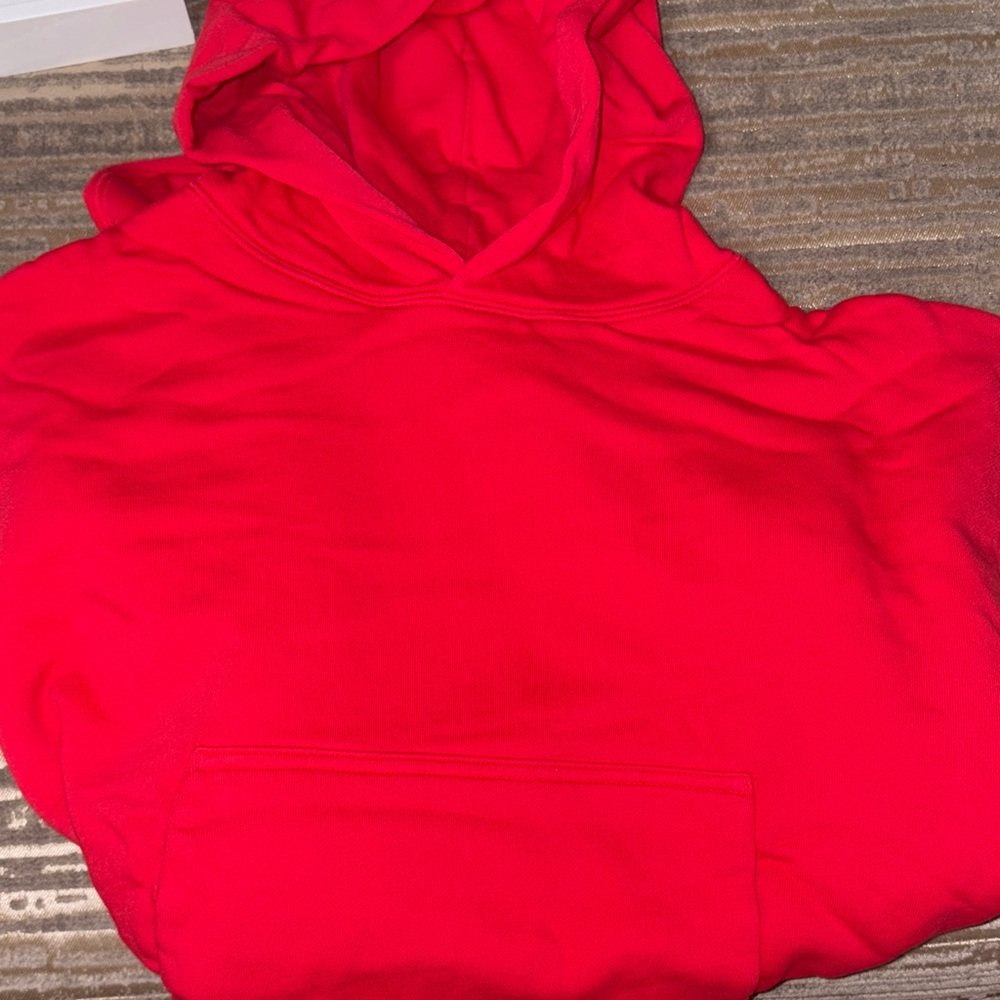 Yeezy Red Hoodie